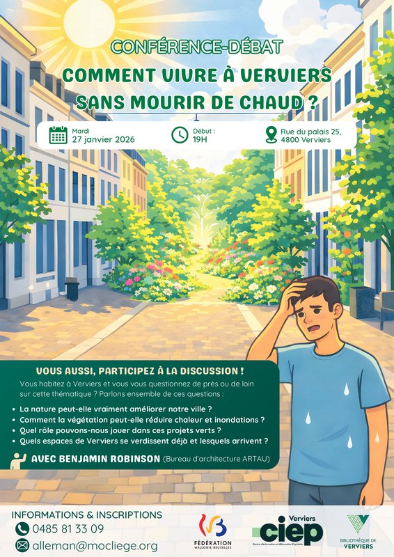 Conférences Comment vivre  sans mourir chaud ?