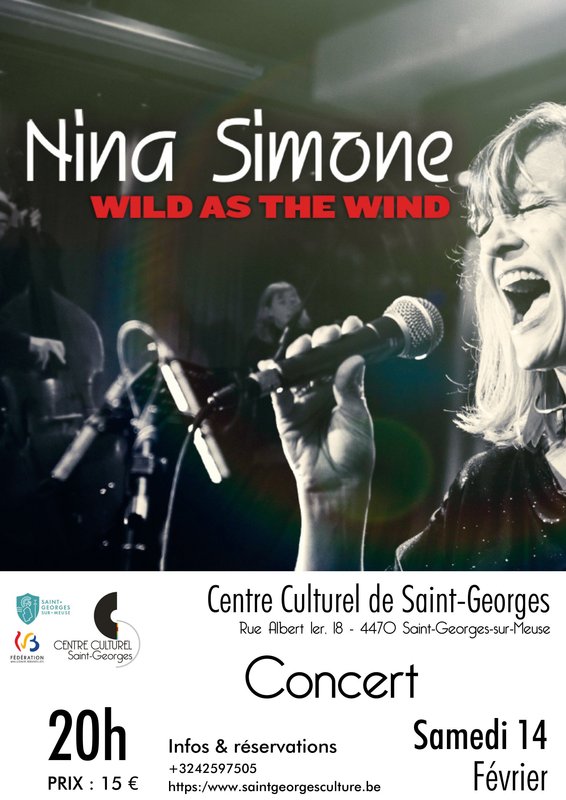 Concerts Nina Simone - Wild the wind