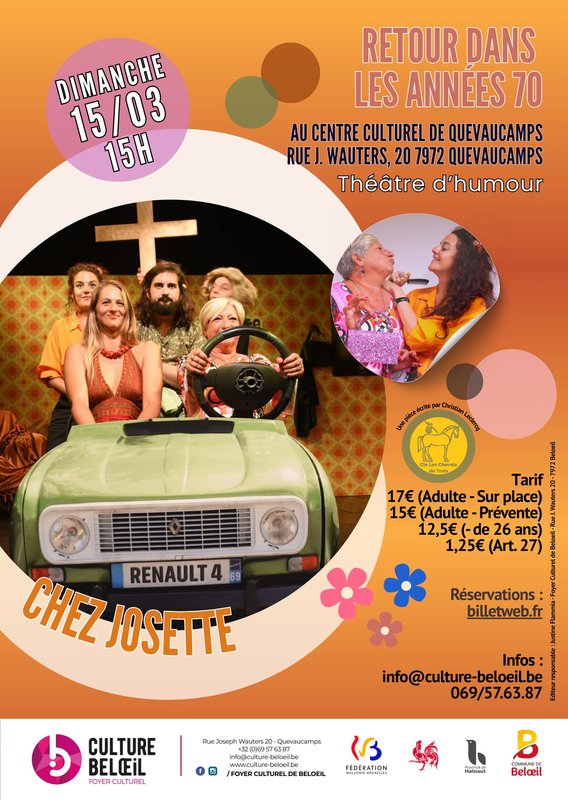 Spectacles Chez Josette - Théâtre d humour