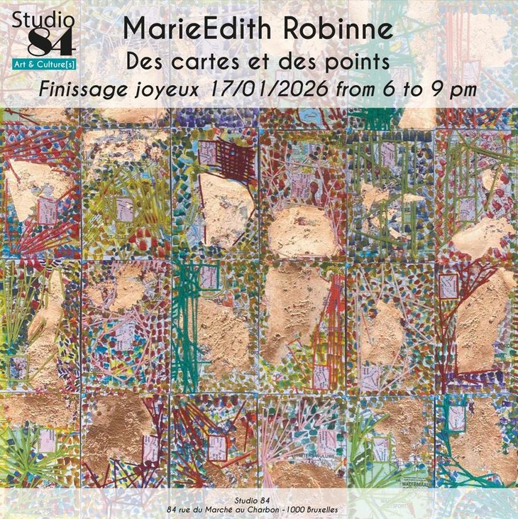 Expositions Joyeux finissage avec MarieEdith Robinne