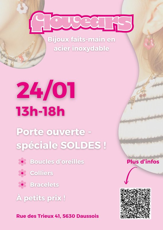 Loisirs Portes ouvertes Flowears - bijoux faits-main