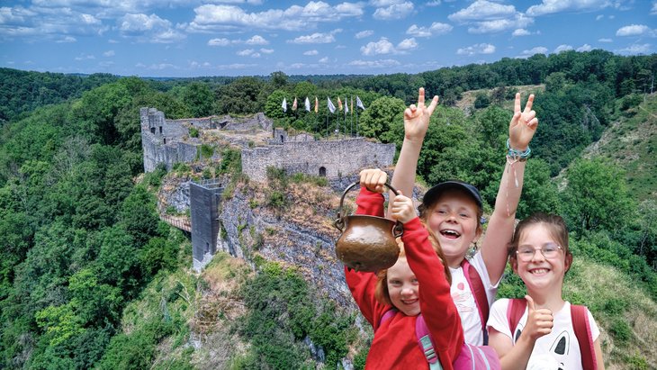 Expositions Château fort Logne - Domaine Palogne