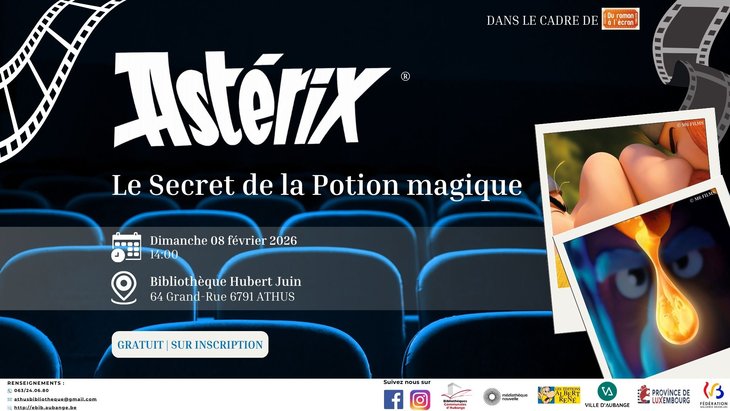 Spectacles Projection | Astérix : secret la potion magique