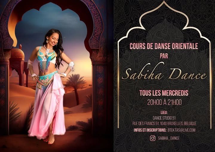 Stages,cours Open Level Belly Dance Classes