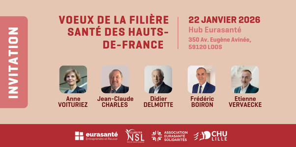 Conférences Cérémonie Vœux la filière santé Hauts-de-France