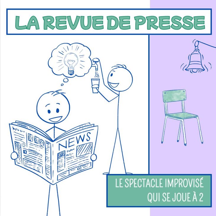 Spectacles La revue presse - spectacle d impro duo