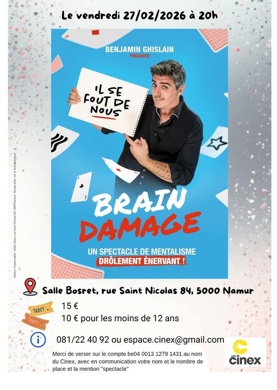 Spectacles Spectacle mentalisme