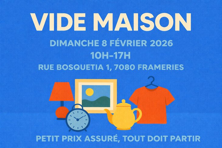  Vide maison