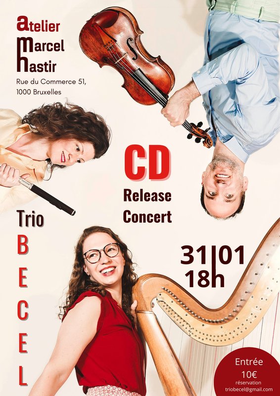 Concerts Trio Becel / Concert & sortie cd  Oasis 