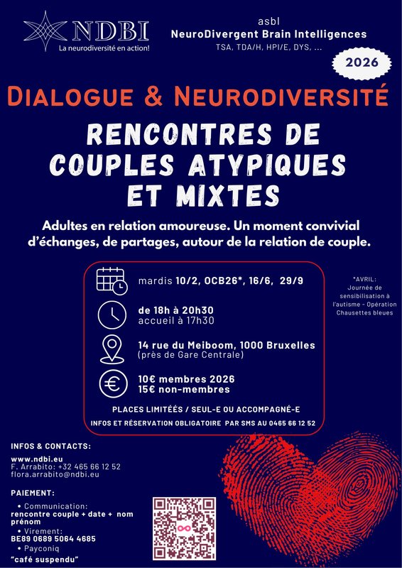 Conférences Rencontres Couples Atypiques mixtes