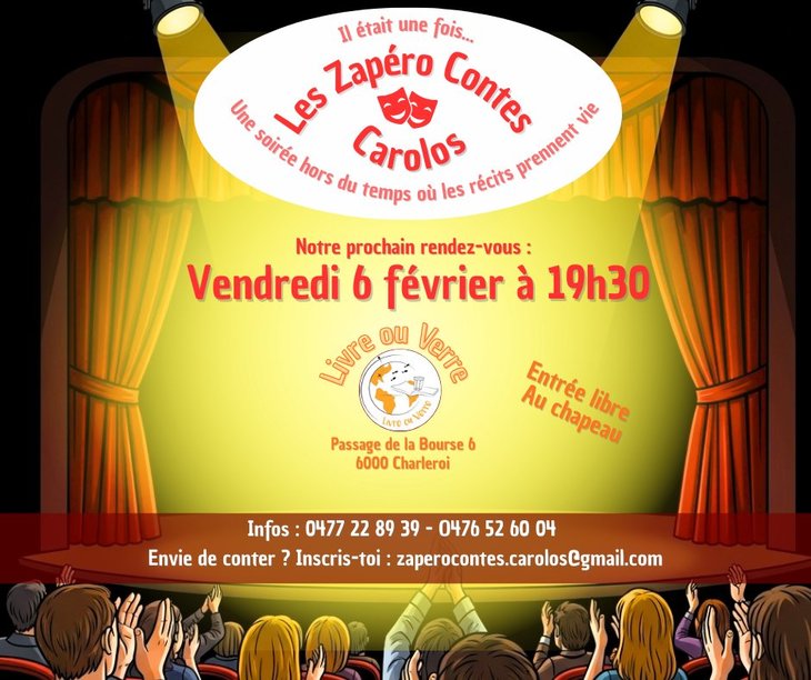 Spectacles Les Zapéro Contes Carolos : veillée février