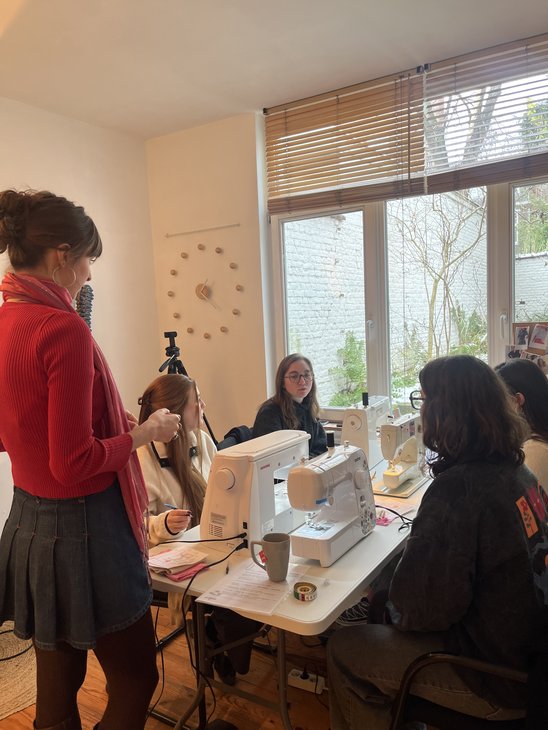 Stages,cours Atelier transformation textile cagoule