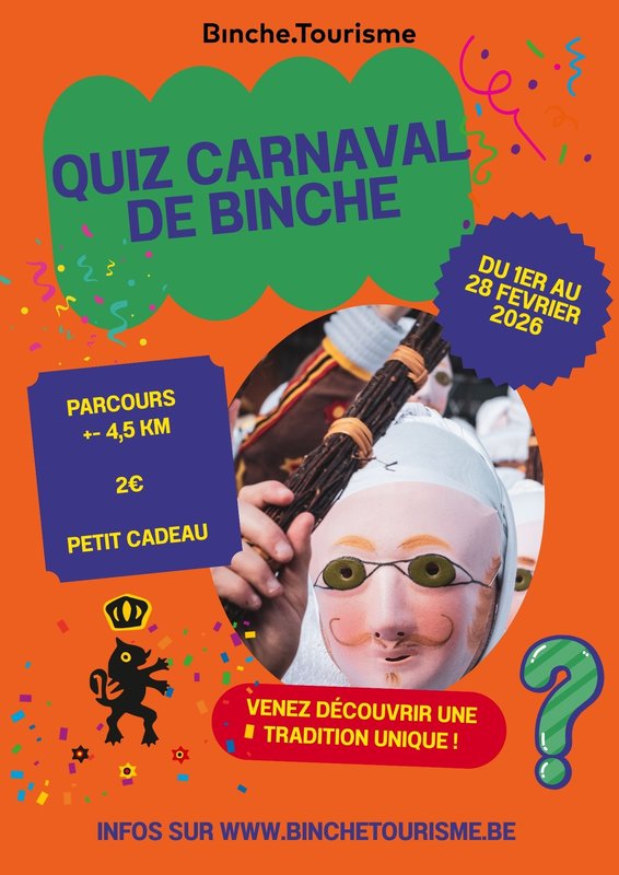 Loisirs Quiz Carnaval Binche - Découvrez tradition unique