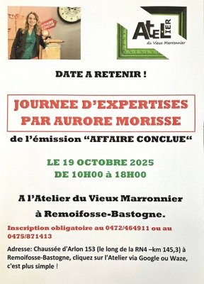 Loisirs Journée d expertises Aurore Morisse