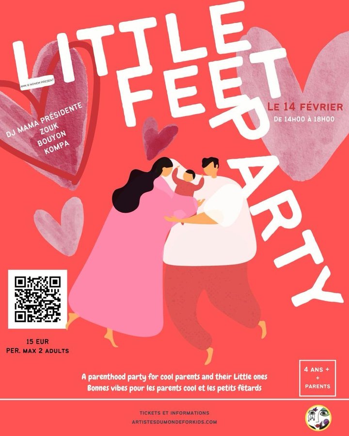 Loisirs Little feet party (baby disco) ans