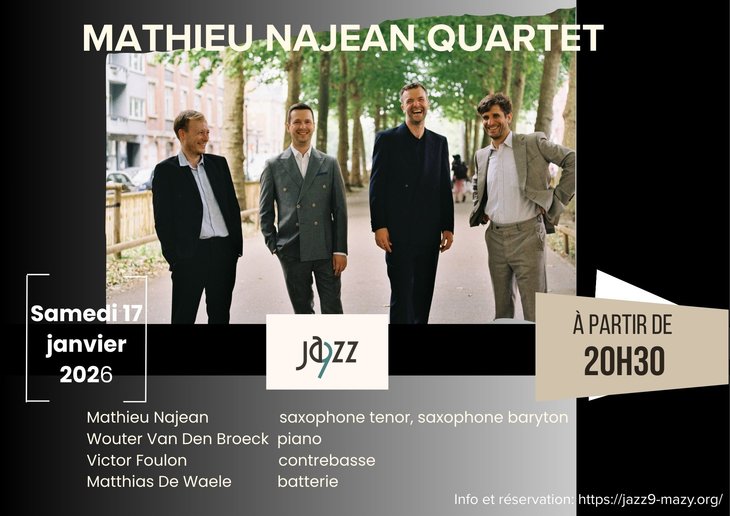 Concerts Mathieu Najean Quartet