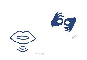 Spectacles Bébé, bambin sourds bouquinent