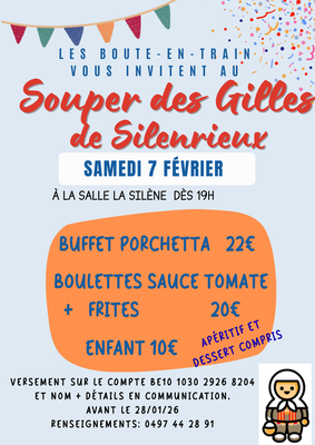 Soirées Souper Gilles