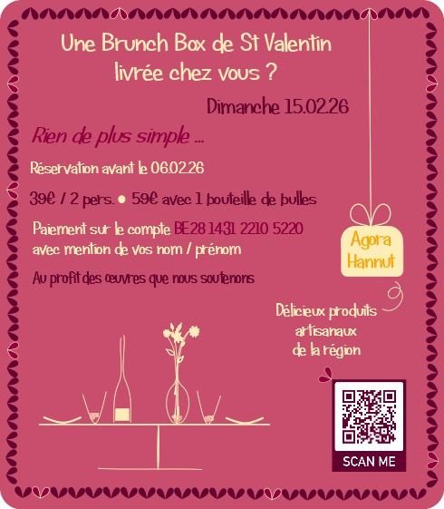 Loisirs Brunch de Saint Valentin ❤️❤️❤️