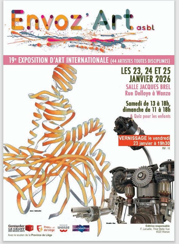 Expositions 19 ème Exposition d art internationale Envoz Art