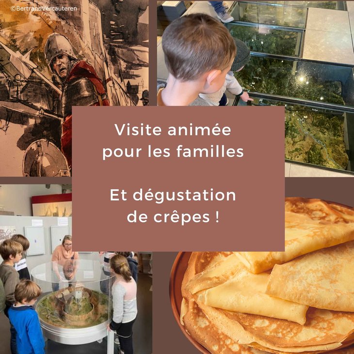Loisirs Visite dimanche : visite animée goûté crêpes