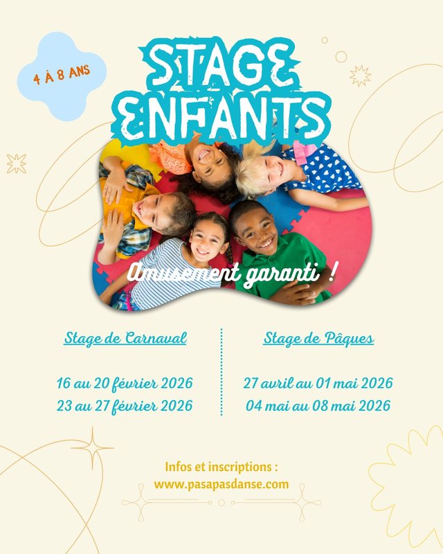 Stages,cours Stage Danse Enfants