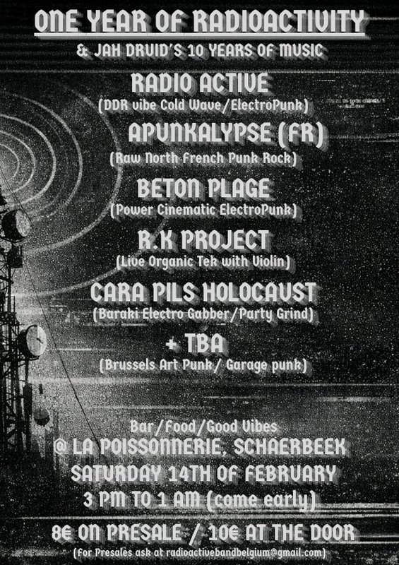 Concerts One Year Radioactivity