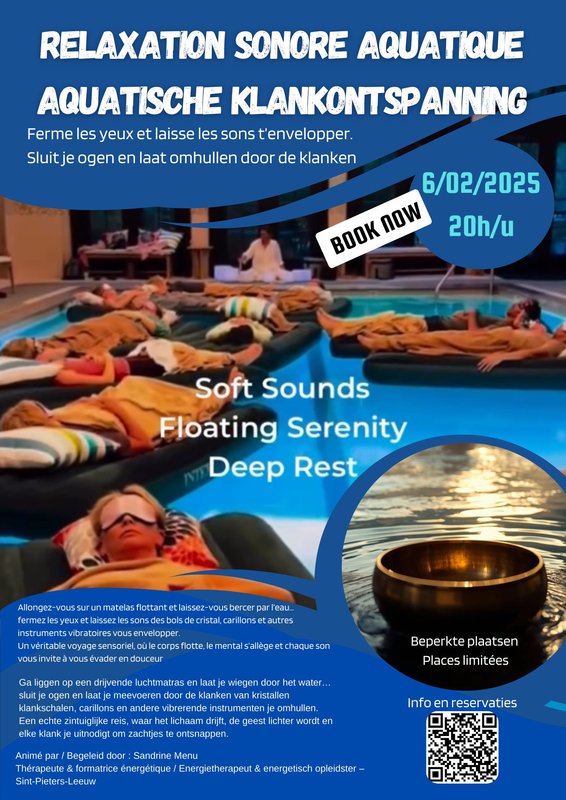 Stages,cours Relaxation Sonore Aquatique : Immersion Vibratoire Unique