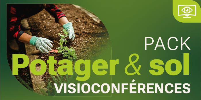 Conférences Formation jardin demain  - pack  sol potager 