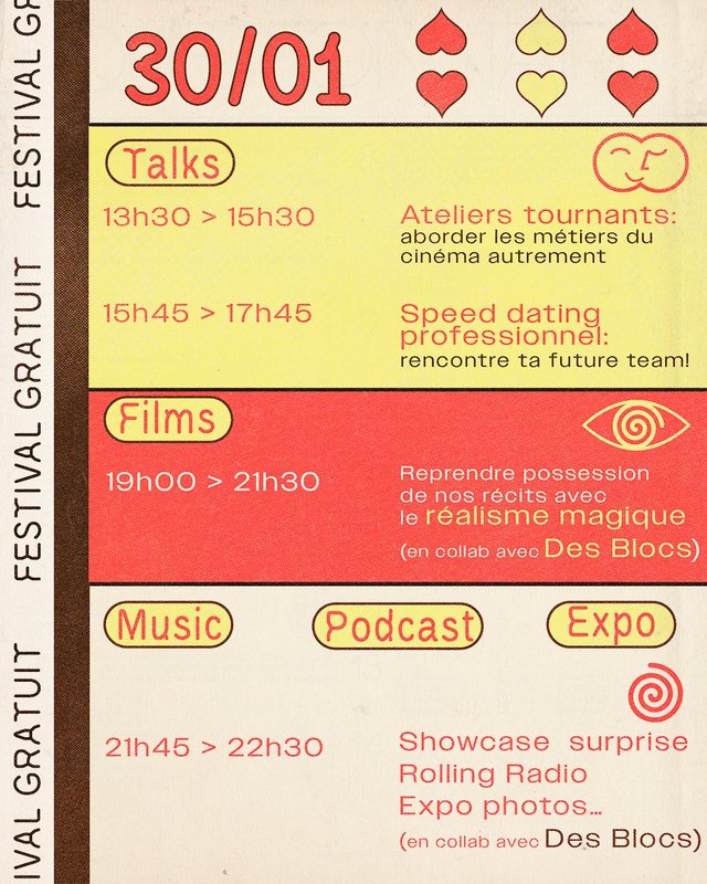 Spectacles Andalouse Blanche Film Festival