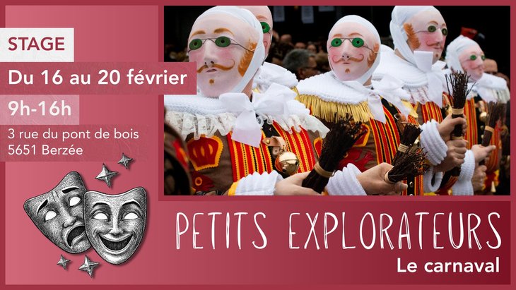 Stages,cours Stage Petits Explorateurs - carnaval
