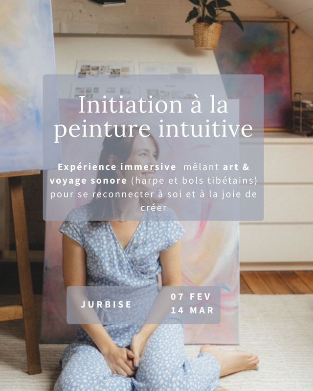 Stages,cours Atelier peinture intuitive voyage sonore