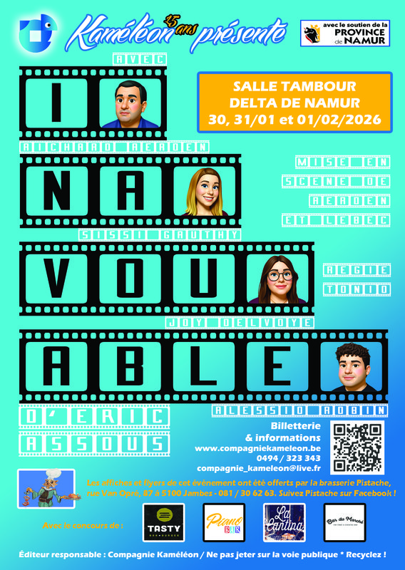 Spectacles   Inavouable   d Éric Assous