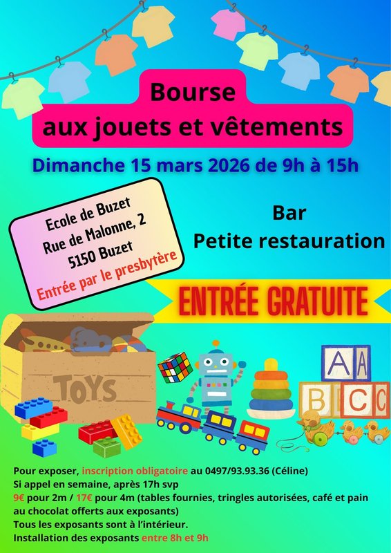 Loisirs Buzet Bourse vêtements jouets Buzet