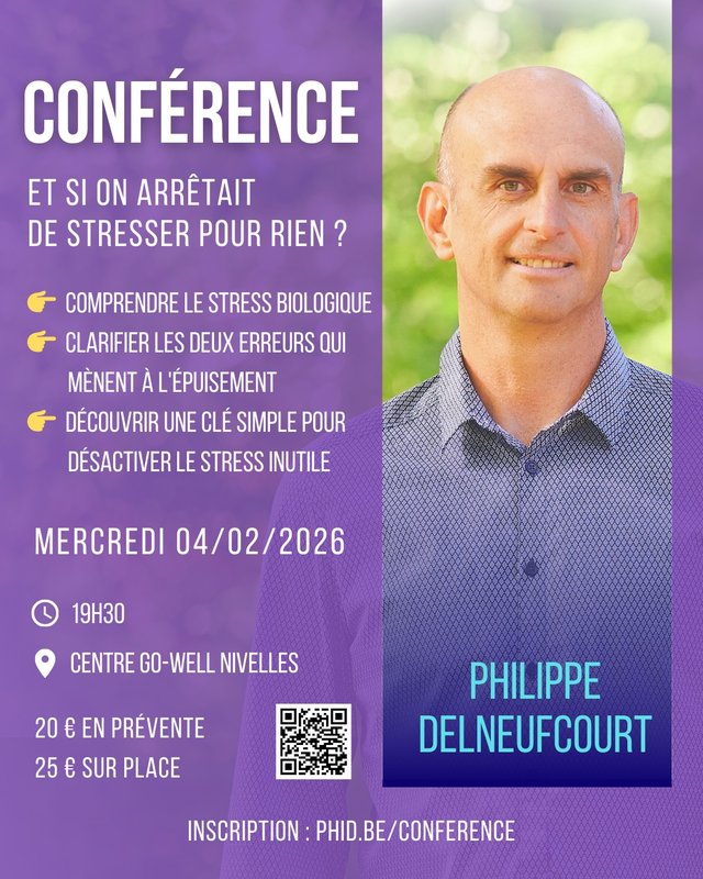 Conférences Conférence si arrêtait stresser pour rien ? 