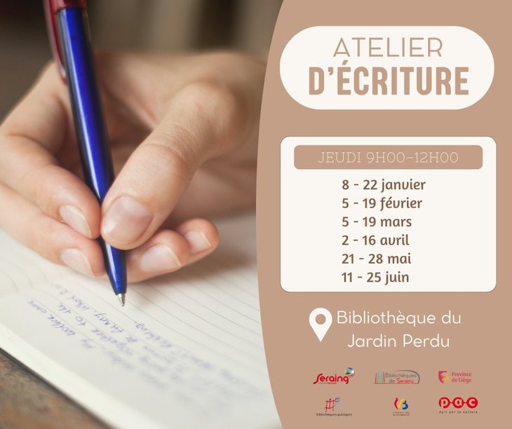 Stages,cours Atelier d écriture