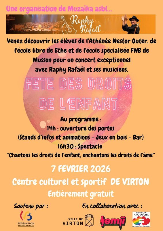 Loisirs Festival avant  Droits enfants des jeunes