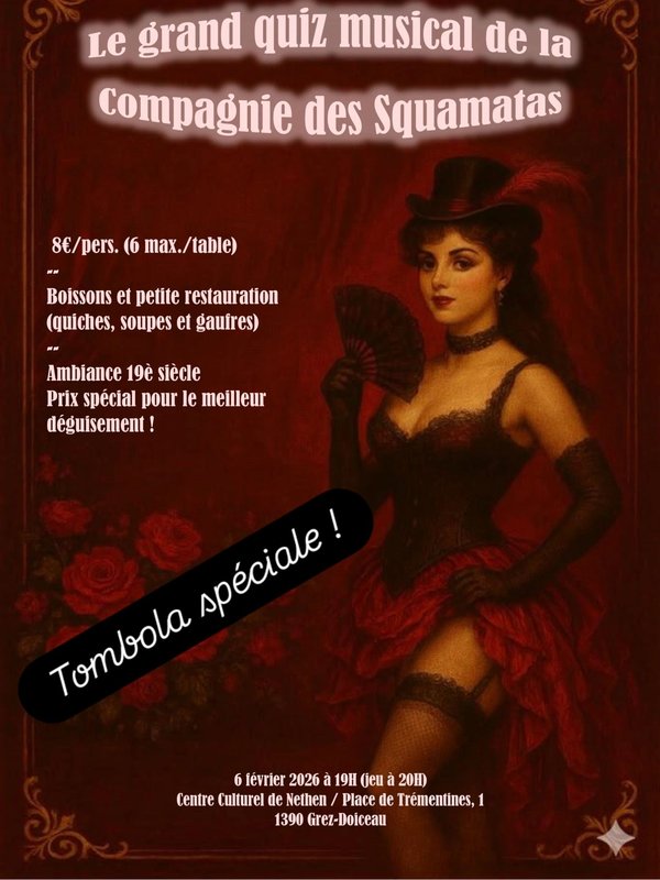 Soirées Blind test Squamatas