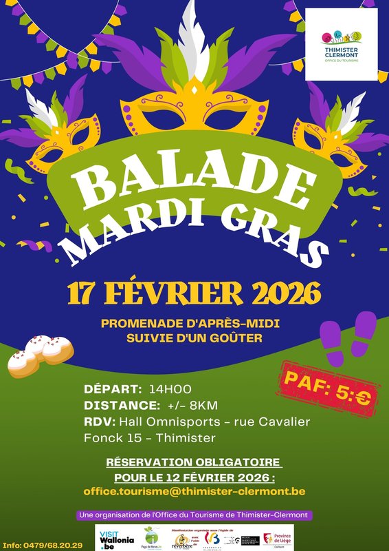 Loisirs Balade Mardi Gras