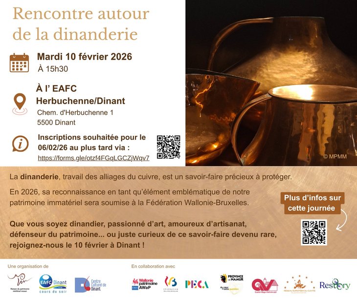Conférences Rencontre autour la Dinanderie