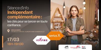 Conférences Séance d’info Indépendant complémentaire : clés pour lancer toute confiance.