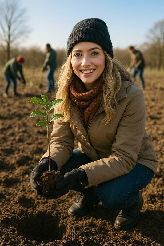 Loisirs Plantation citoyenne d’une mini-forêt 3000 arbres