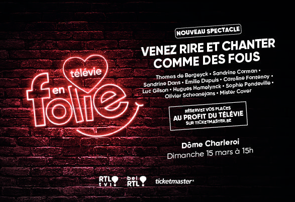Spectacles Télévie folie