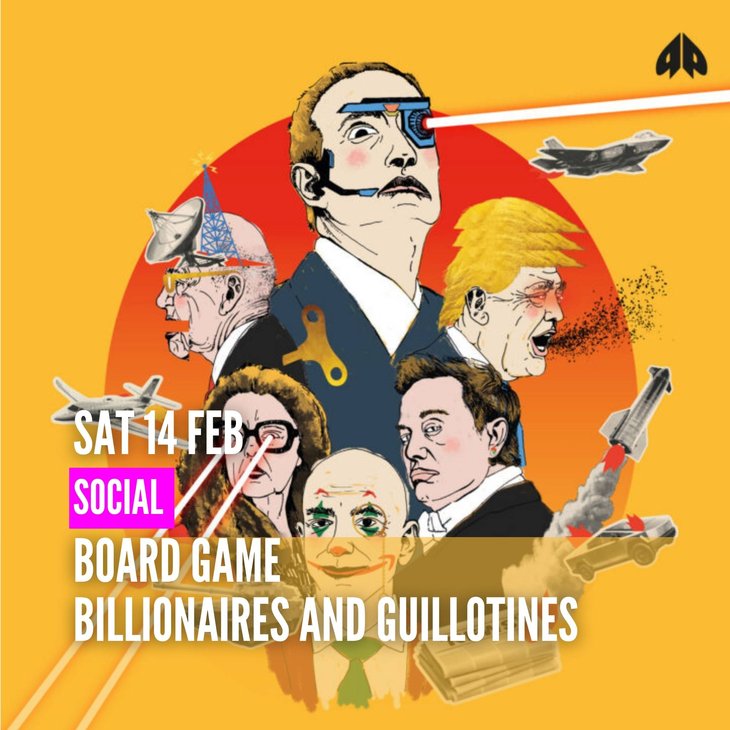 Loisirs Board Game: Billionaires Guillotines