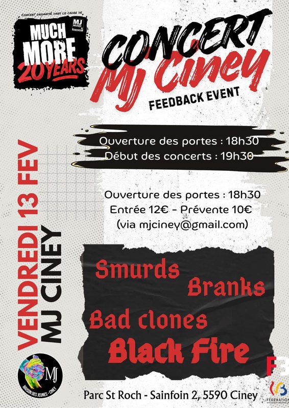 Concerts Concert anniversaire - ans Music