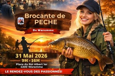 Loisirs 1ère Grande brocante de pêche