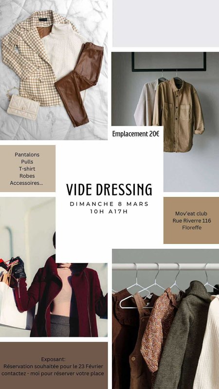 Loisirs Vide dressing