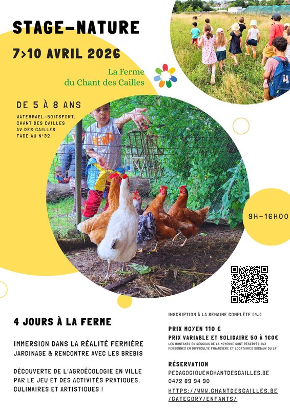 Stages,cours Stage la ferme