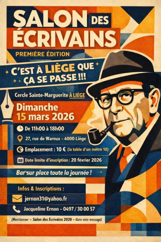 Loisirs Salon écrivains - Première édition