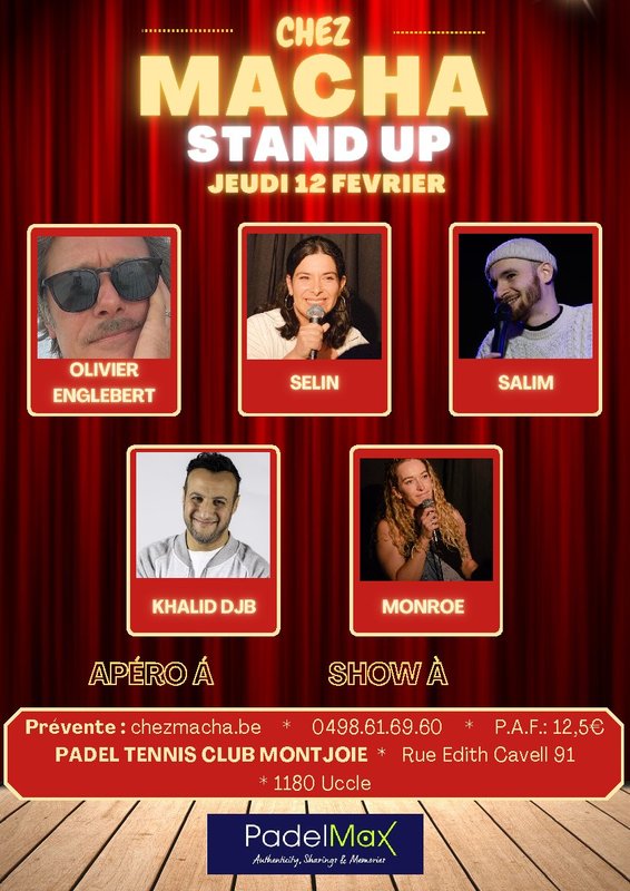 Spectacles Chez Macha - Stand up